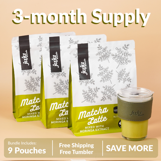 3 Month Bundle: Moringa Matcha Latte — SAVE 25%